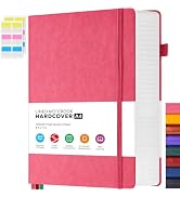 FOCUS DAY Lined Journal Notebook for Women/Men Writing Work, 320 Pages A4 Large Notebook notepads...