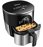 ARLIME Electric Air Fryer, Stainless Steel, 3.5QT, 1300W