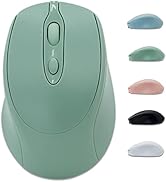 Dolrso Bluetooth Mouse,Rechargeable Wireless Mouse for Laptop/iPad/MacBook Pro/Air, Silent Mouse ...