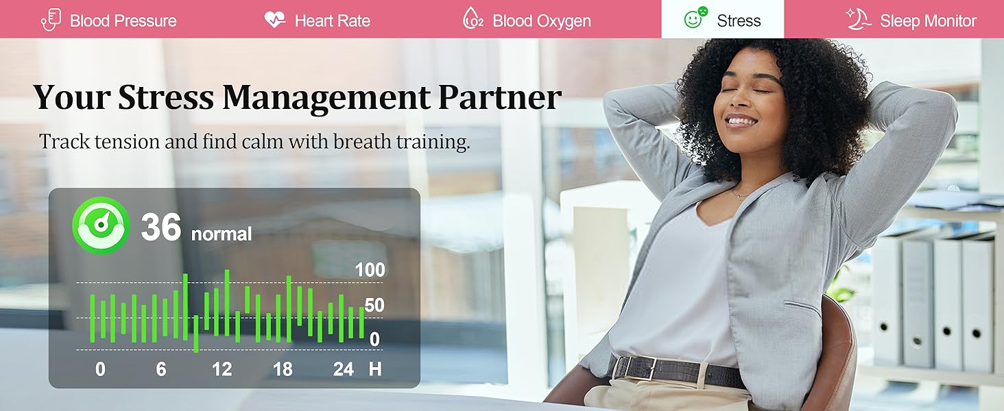 Stress Smart Watch