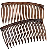 Good Hair Days Grip-Tuth Combs - Set Of 2 Hair Side Combs - Hair Combs For All Types Of Hair - De...
