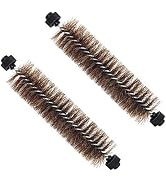 DALIPER 2 Packs Carpet Sweeper Replacement Horsehair Brush, Refill for Non Electric Rug Roller