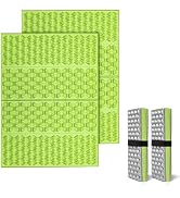 FOCHIER F Stadium Seat Pad, Foam Sitting Pad Mat, Diamond Foldable Camping Seat Cushion for Bleac...