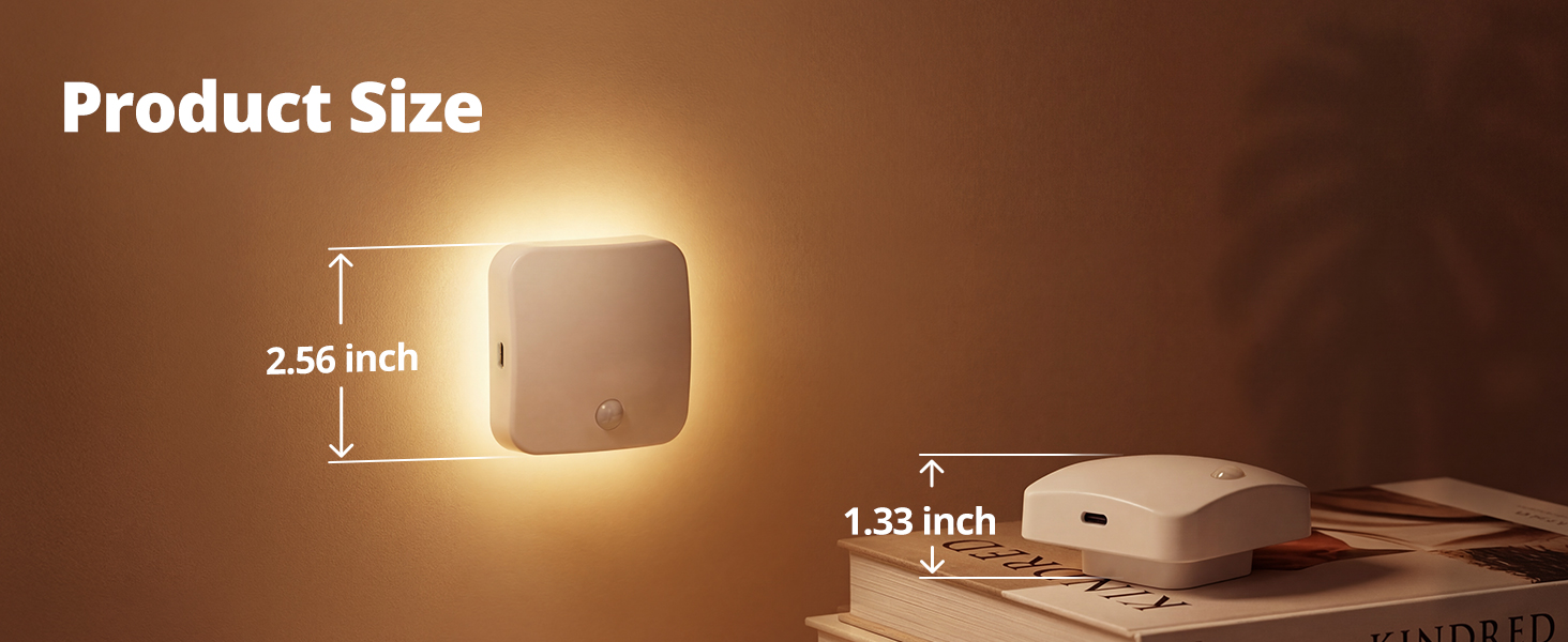 wowatt 2000K Rechargeable Night Light