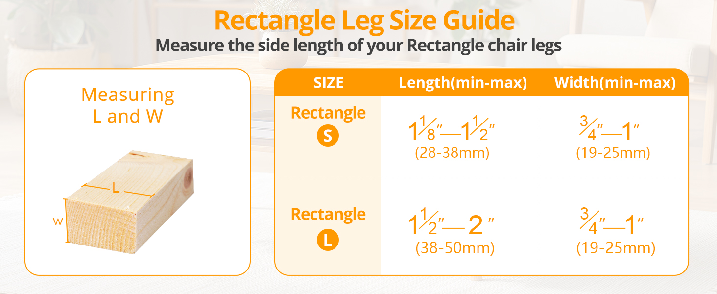 chair leg protectors