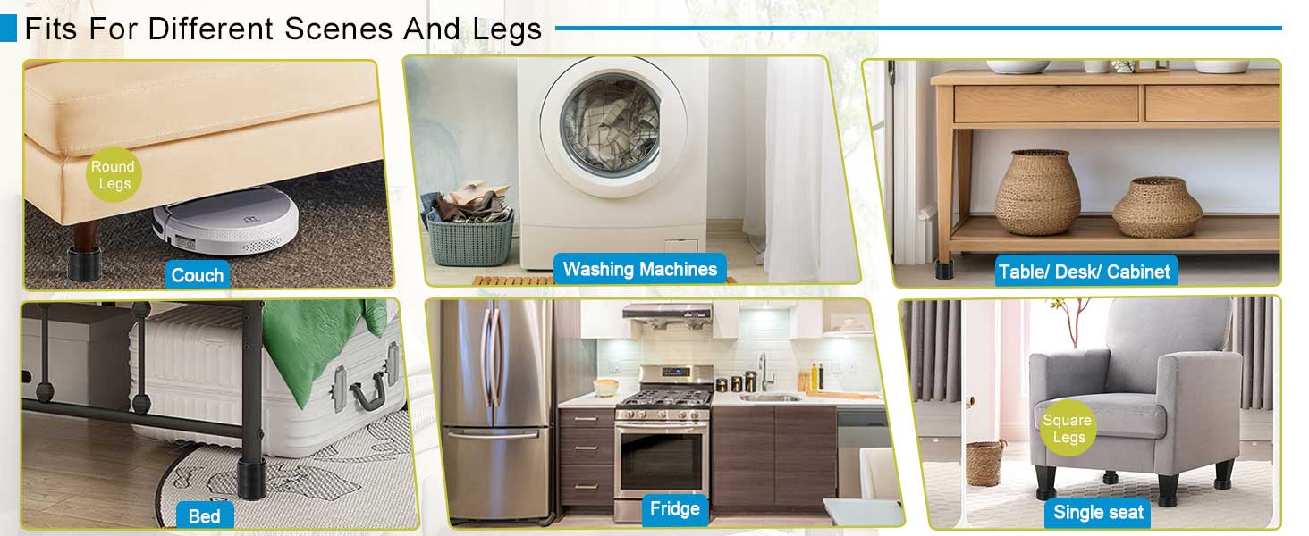 Fits For Different Scenes And Legs furniture support couch washing machines