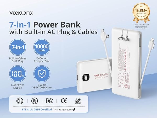 power bank wall plug