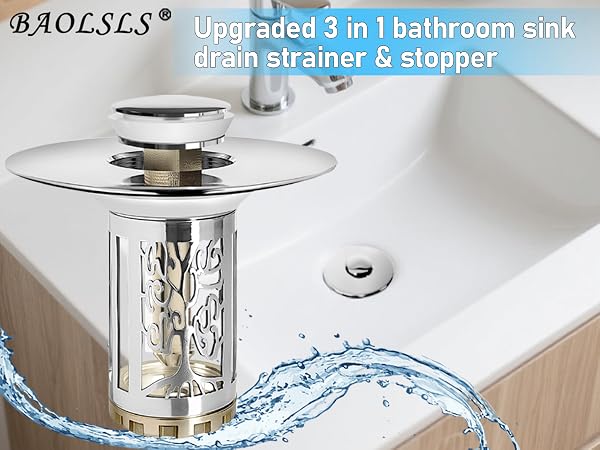 bathroom sink drain