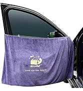 NEWISHTOOL Door Panel Cover Towel, Window Tint Tools Car Door Panel Guard Protector, Reusable Wat...