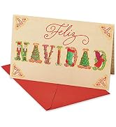 American Greetings Spanish Christmas Card (Llena Los Corazones de Amor)