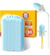 Duster Refills for Swiffer Dusters, Multisurface 360 Dusters with 3ft Extendable Handle and 1 Sho...