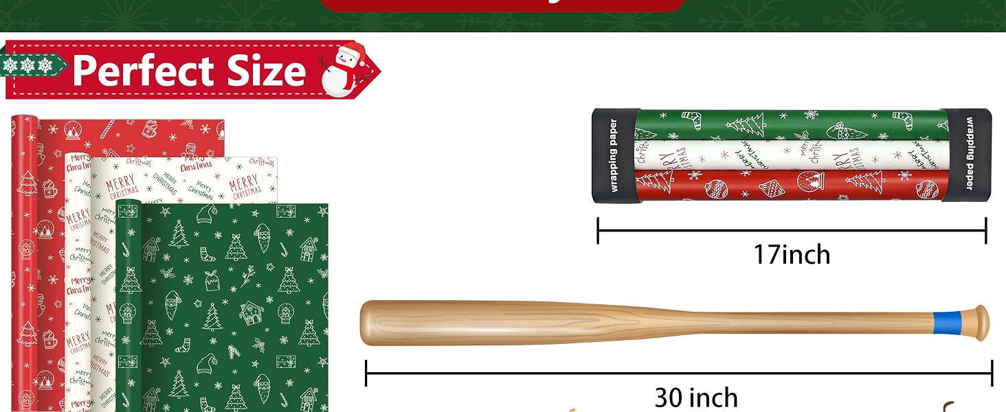 Christmas wrapping paper