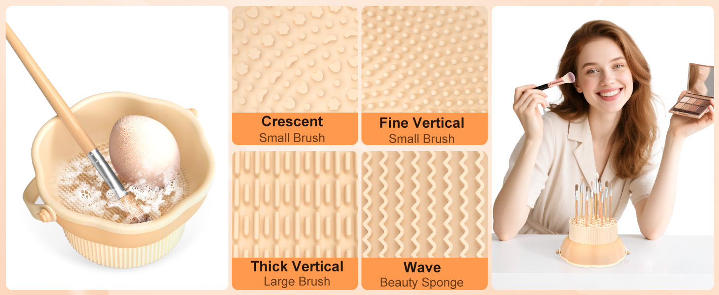 Makeup Brush Cleaner Mat