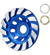SALI Diamond Concrete Grinding Wheel 4 1/2 inch for Polishing and Cleaning Stone Concrete Surface...