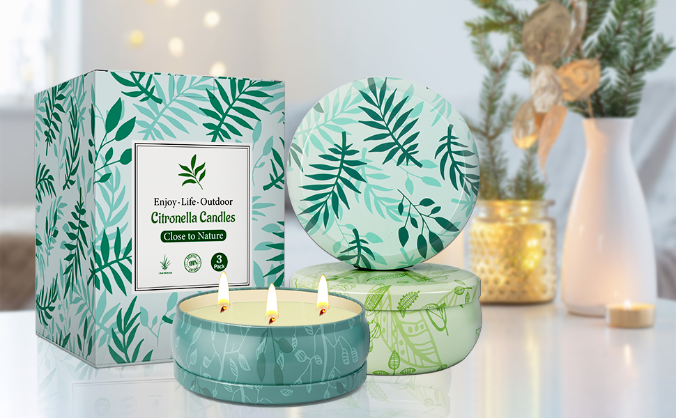 Summer Outdoor Candles