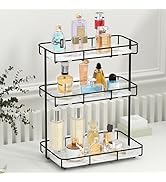 Dobbyby Bathroom Organizer Countertop Perfume Organizer Makeup Organizer Cosmetics Storage Displa...