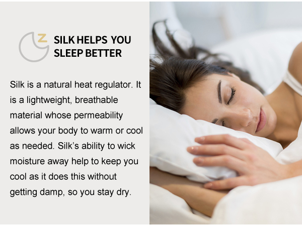 silk materials are most breathable