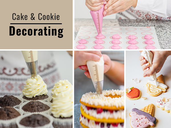 dessert & candy decorating & pastry bags