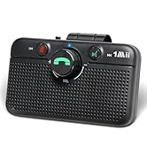 1Mii CarEcho MK02 Bluetooth 6.0 Car Speaker, Handsfree Bluetooth Kit for Calls, 35H Playtime, Sir...