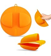 2Pcs BBQ Grill Mitts for Outdoor Grill with Heat Resistant up to 480°F - Secure Grip BBQ Mitts fo...