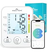 Easy@Home Blood Pressure Monitor for Home Use: Easy@Home Bluetooth Enabled Smart Automatic Upper ...