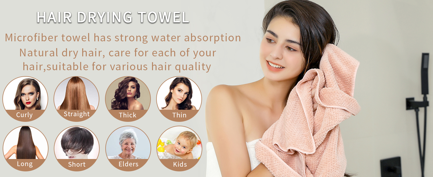 Towel Hair Drying