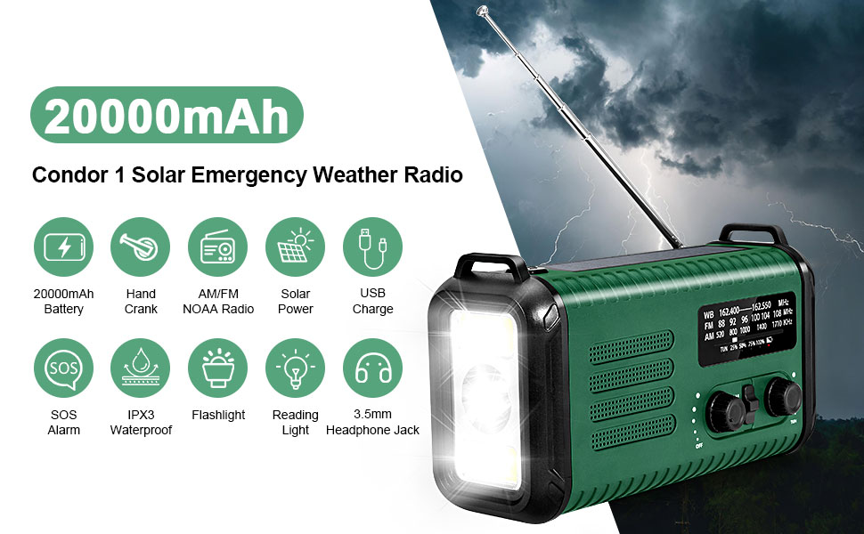 solar emergency radio