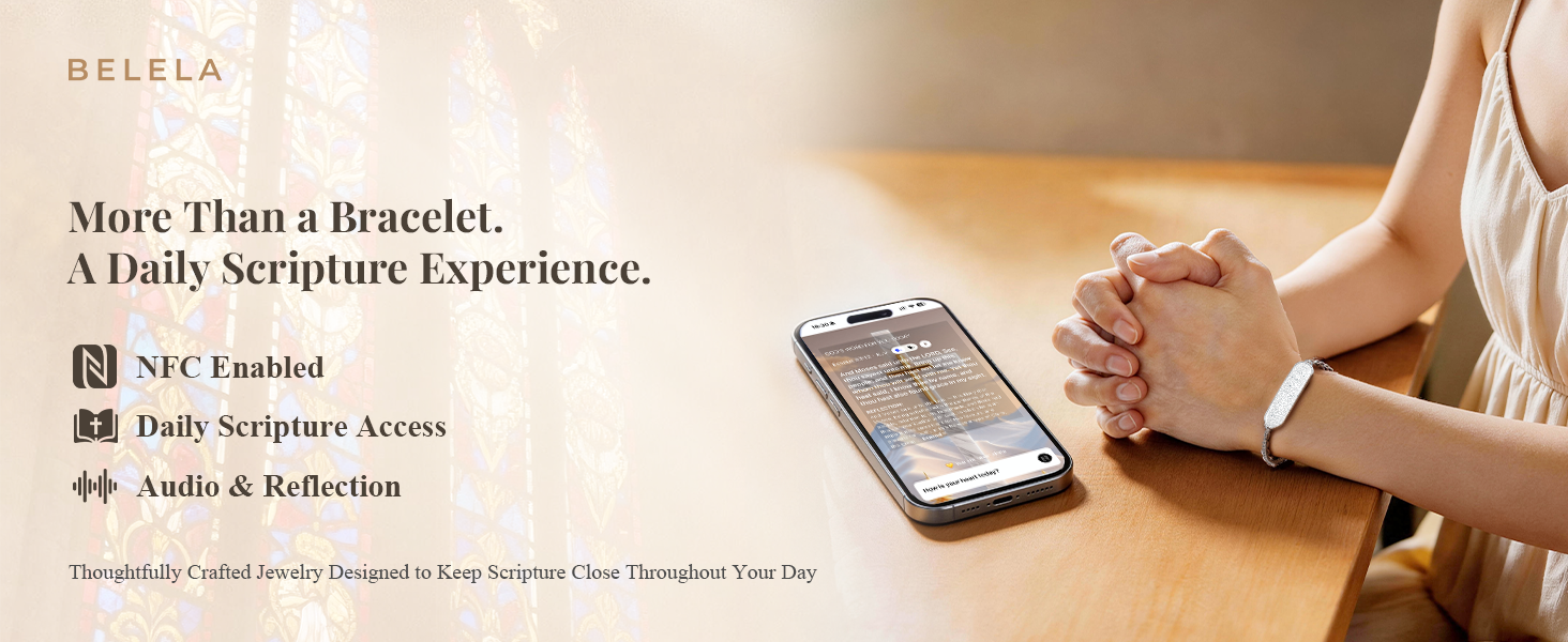 More Than a Bracelet. A Daily Scripture Experience.