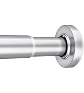 AmazerBath Spring Tension Shower Curtain Rod, 31-75 Inches Heavy Duty Shower Curtain Rod Rust Pro...