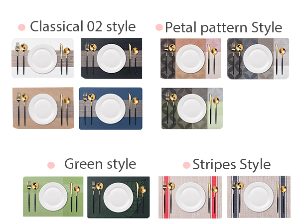 Placemats,Durable Placemats for Dining Table