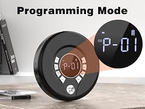 portable cd player with bluetooth