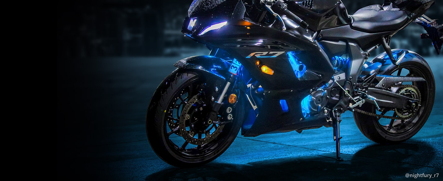 Motorcycle LED Light Kit Strips