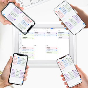 Digital Wall Calendar with Touchscreen Smart Calendar Electronic Calendar for Family