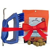 Kelcie’s Horse Care Essentials Bundle - Pumpkin Spice Horse Treats (8 oz) + Hoof Pick Brush Groom...