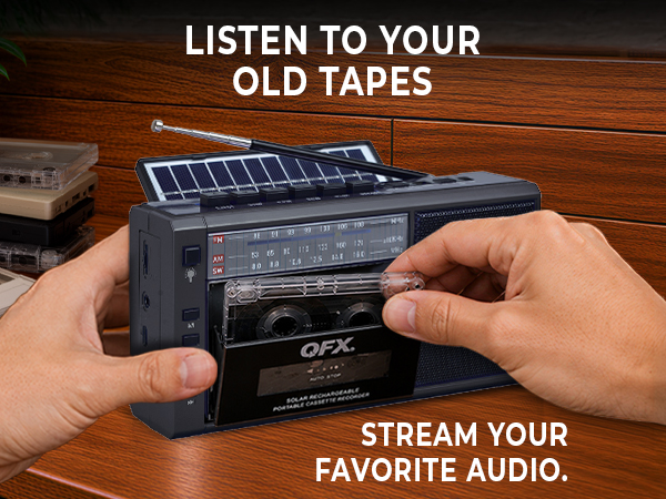 J-200BT with cassette to listen to