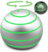 Luminous Fidget Spinner Kinetic Spin Metal Desk Toy Ball for Kids Adults, Stress Relief Fidget Gy...