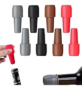 2025 New Reusable Sparkling Wine Bottle Stopper, Wine Stoppers for Wine Bottles, Silicone Wine St...