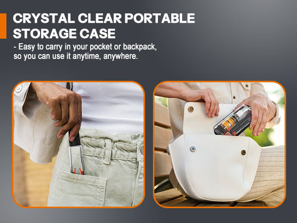 portable eyeglass cleaner