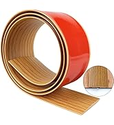 Floor Transition Strip 2" Self Adhesive Flat Vinyl Flooring Transitions Strip with Strong Backing...