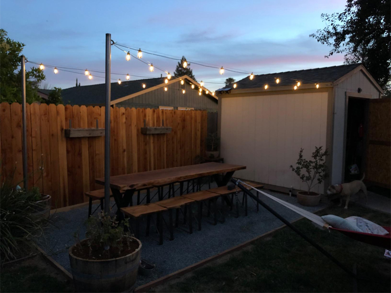 Strings Light hanging kit