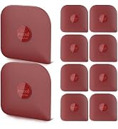 TMEDW Pan Scraper, 10 Pcs Pot Scraper, Pan Scraper Plastic, Multifunctional Scraper Tool for Kitc...