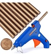 Wax Seal Kit with Wax Gun and 10pcs Antique Bronze Gold Sealing Wax Sticks, to Make Wax Seals for...