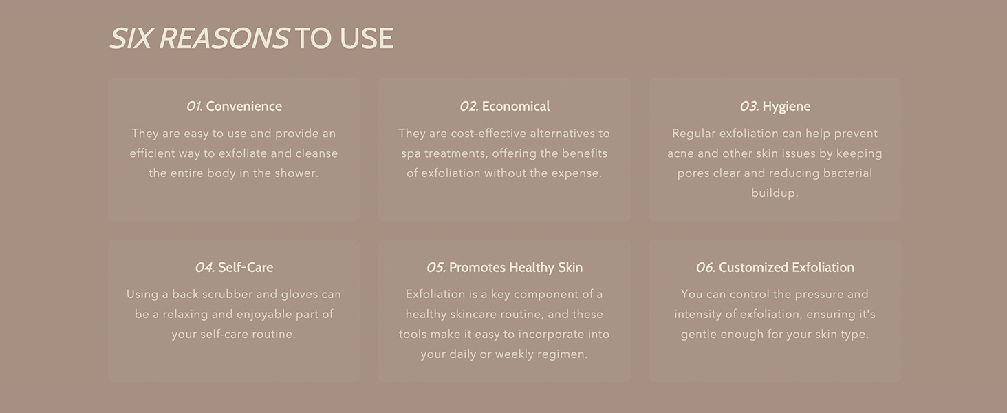 full body exfoliation, hygiene, self-care