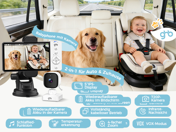 baby monitor with camera and audio