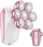 SHPAVVER Electric Razors for Women Legs: Rechargeable Body Shaver - Waterproof Wet Dry Hair Remov...