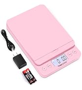 THINKSCALE Shipping Scale, Accurate 86lb/0.1oz Digital Postage Scale for Packages with Hold/Tare,...