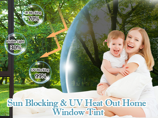 30% VLT Window Tint for Home