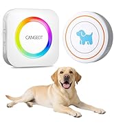 Dog Door Bell for Potty Training to Go Outside, Wireless Doggie Doorbell for Dogs, Puppy Training...