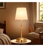 CHARYJOD Cordless LED Table Lamp, 5200mAh Portables Rechargeable Battery Desk Lamp, Touch Bedside...