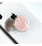GRIPONG Acrylic Cute Smiley Face Expandable Collapsible Mobile Phone Grip Stand Holder for Smartp...